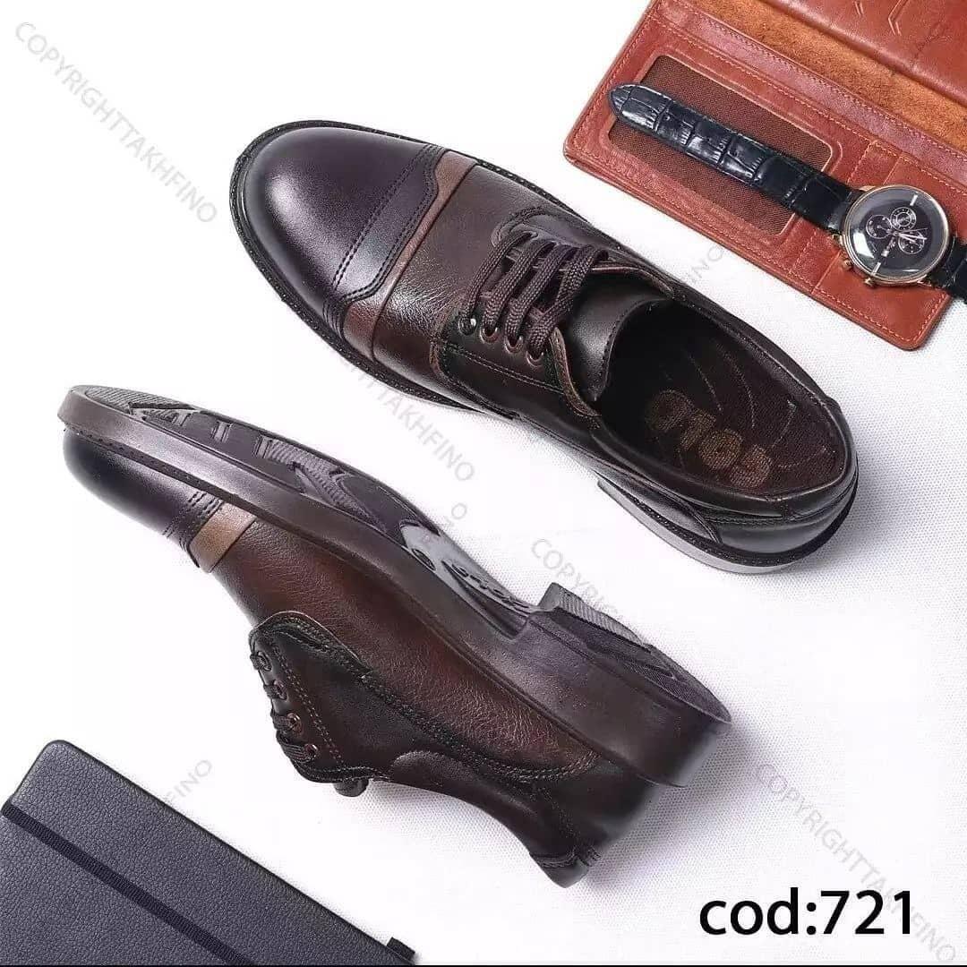 کفش بندی قهوه ای کد 721